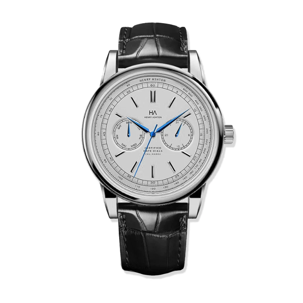 Henry Ashton Certified Date Dials Platinum