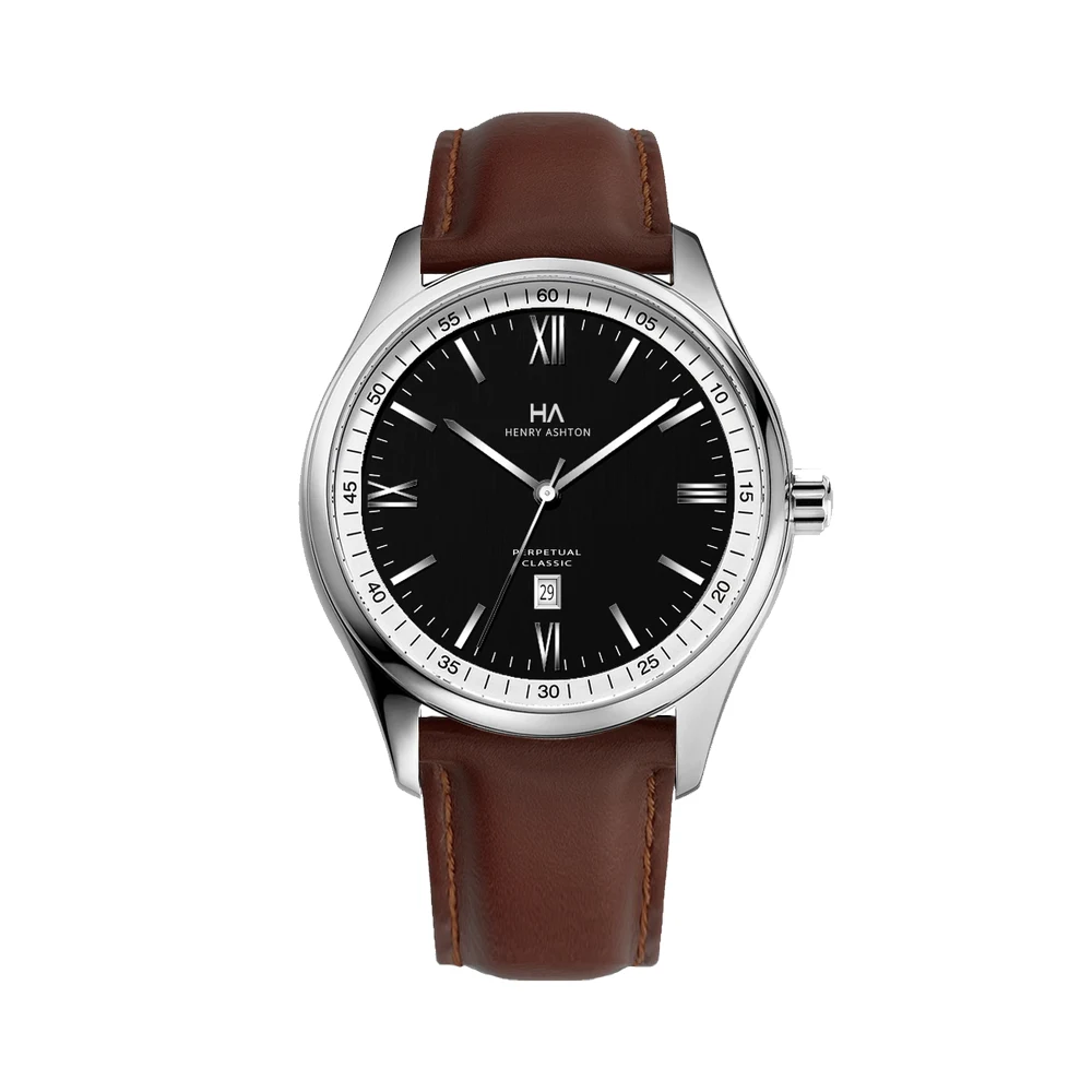 Henry Ashton Perpetual Classic Vegan Brown Leather